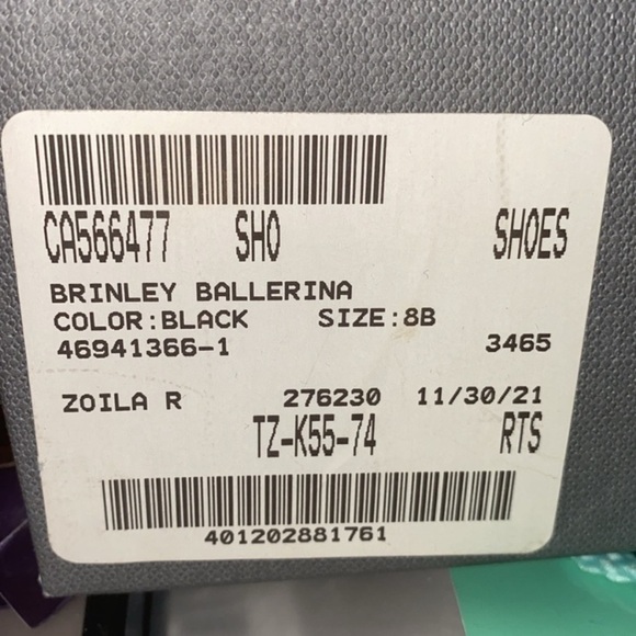 Aquatalia Brinley Shearling Ballet Flats Size 8 - Picture 4 of 4